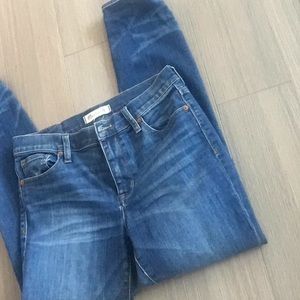 Madewell High Riser Skinny